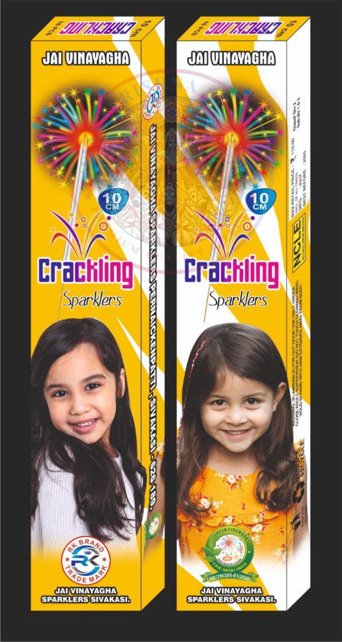 10 CM Crackling Sparklers